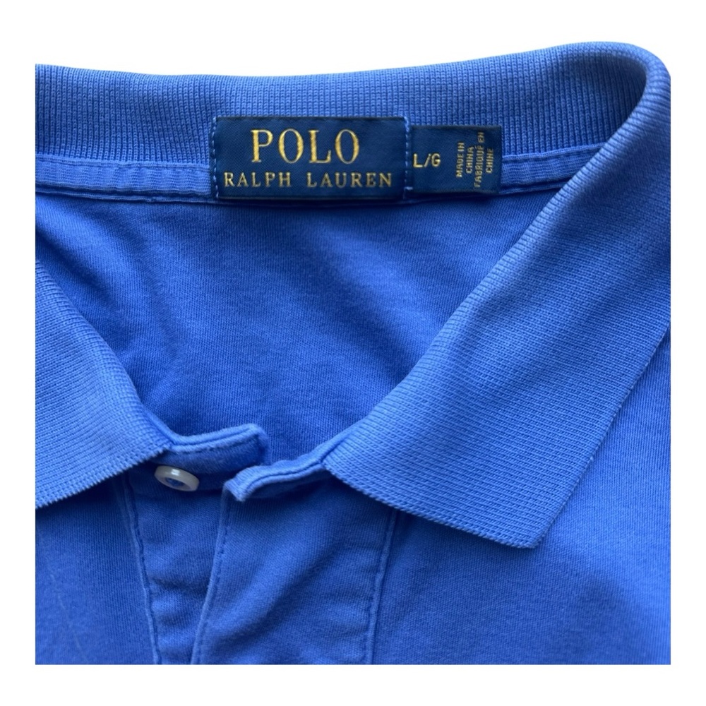 Ralph Lauren Classic Polo Royal blue with red‎ horse. Size large. - Picture 2 of 5